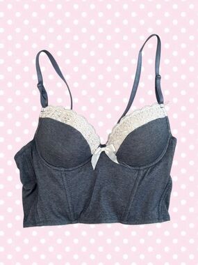 denim blue bustier​